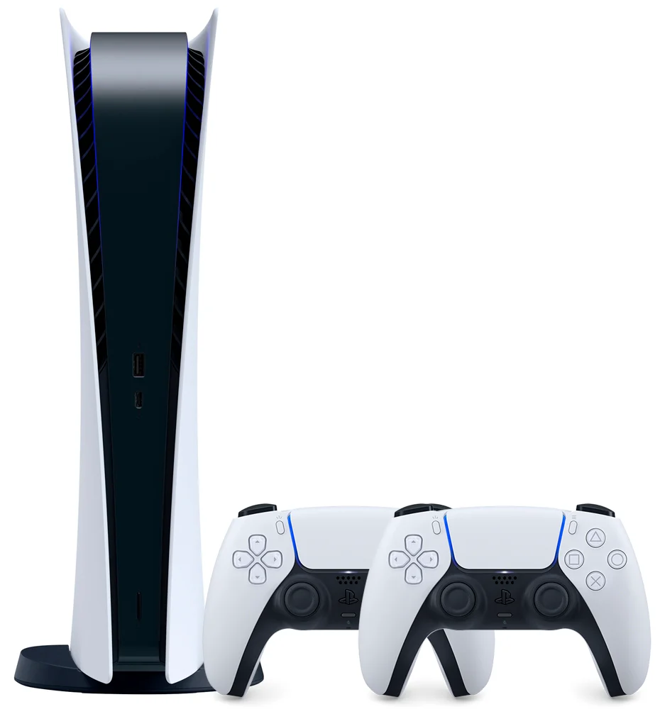 Игровая консоль Sony PlayStation 5 Digital Edition + Dualsense White