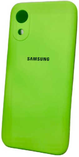 Чехол OEM для Samsung Galaxy A03 core салатовый купить,884