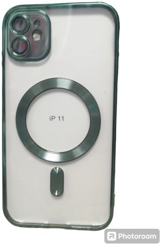Чехол Для Apple iPhone 11 зеленый купить,776