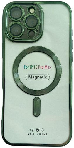 Чехол Для Apple iPhone 16 Pro Max зеленый купить,697