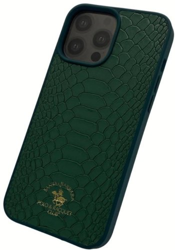 Чехол Santa Barbara Polo & Racquet Club для Apple iPhone 15 Pro Max зеленый купить,1986