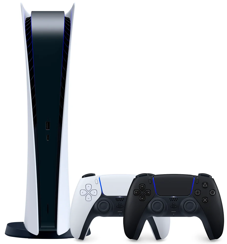 Игровая консоль Sony PlayStation 5 Digital Edition + Dualsense Midnigth Black