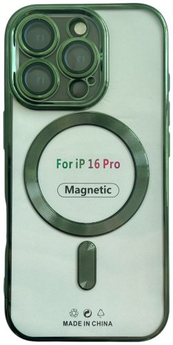 Чехол Для Apple iPhone 16 Pro зеленый купить,847