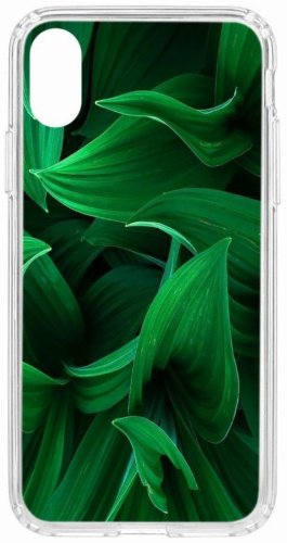 Чехол КRUЧЕ Grass для iPhone X/Xs зеленый купить,NaN