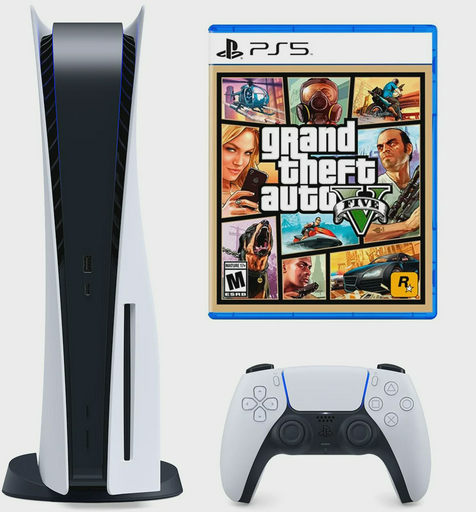Игровая консоль Sony PlayStation 5 + Grand Theft Auto V