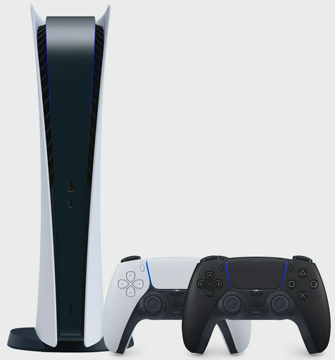 Игровая консоль Sony PlayStation 5 Digital Edition + Dualsense Midnigth Black