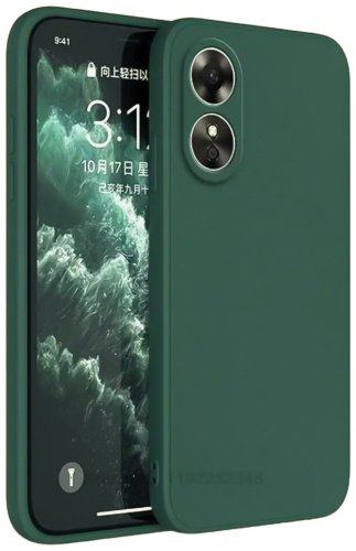 Чехол Для OPPO A17, A17k зеленый купить,954