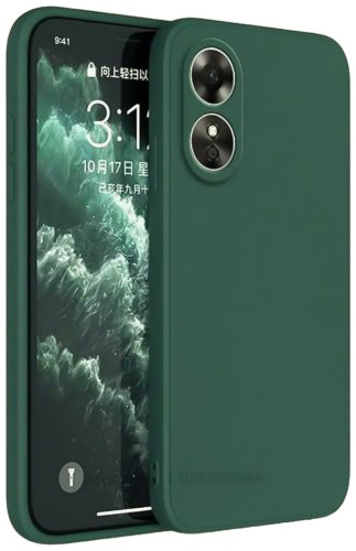 Чехол Для OPPO A17, A17k зеленый купить,954
