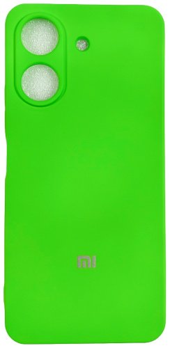 Чехол Для Xiaomi Redmi 13C зеленый купить,964