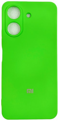 Чехол Для Xiaomi Redmi 13C зеленый купить,964