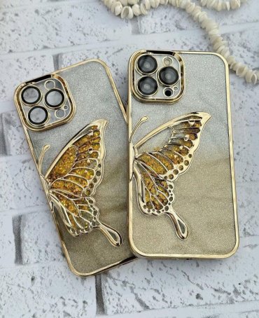 Чехол Для Apple iPhone 14 Pro Max золотой купить,3020