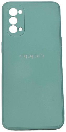 Чехол Для OPPO Reno4 зеленый купить,900