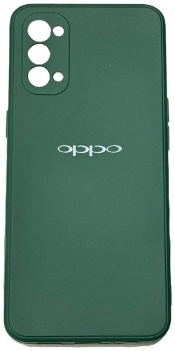 Чехол Для OPPO Reno4 зеленый купить,900