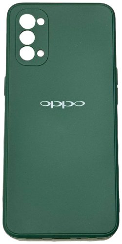 Чехол Для OPPO Reno4 зеленый купить,900