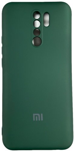Чехол Для Xiaomi Redmi 9 зеленый купить,884