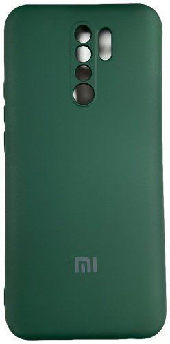 Чехол Для Xiaomi Redmi 9 зеленый купить,884