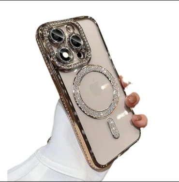 Чехол Для Apple iPhone 16 Pro Max золотой купить,670
