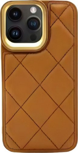 Чехол Kajsa для Apple iPhone 15 Pro коричневый - ForteMarket Чехол Kajsa для Apple iPhone 15 Pro коричневый купить,9570