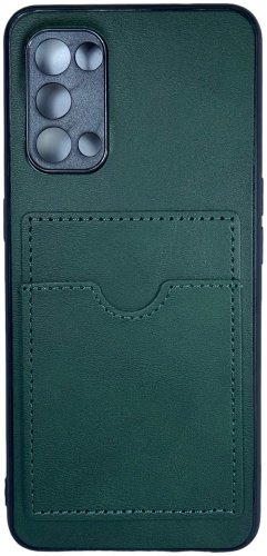 Чехол Для OPPO Reno5 зеленый купить,670