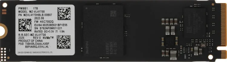 SSD Samsung 1TB PM9E1 SSD M.2 NVMe PCIe Gen5x4 14000/12500 MB/s 1600K/ 2600K IOPS купить,NaN