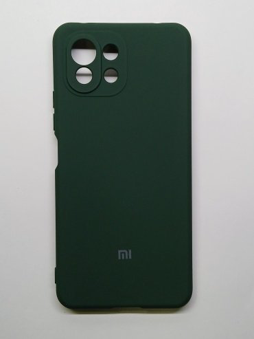 Чехол Для Xiaomi Mi 11 Lite зеленый купить,899