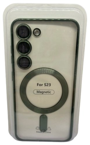 Чехол Для Samsung Galaxy S23 зеленый купить,703