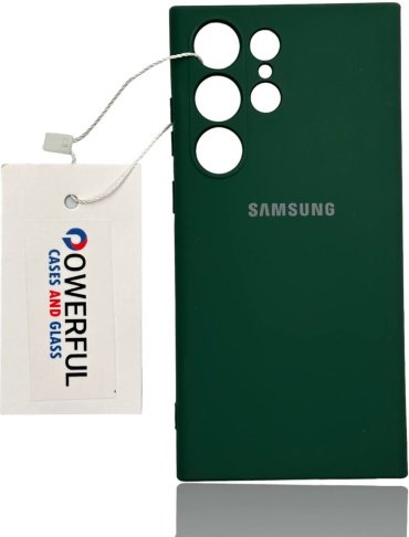 Чехол POWERFUL для Samsung Galaxy S24 Ultra зеленый купить,659