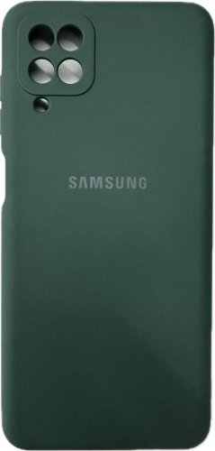 Чехол Для Samsung Galaxy A12 зеленый купить,574