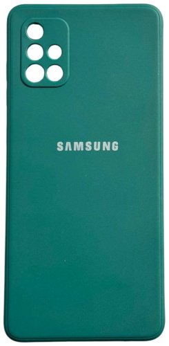 Чехол Для Samsung Galaxy A71 зеленый купить,886
