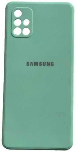 Чехол Для Samsung Galaxy A71 зеленый купить,884
