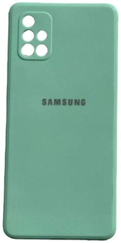 Чехол Для Samsung Galaxy A71 зеленый купить,884