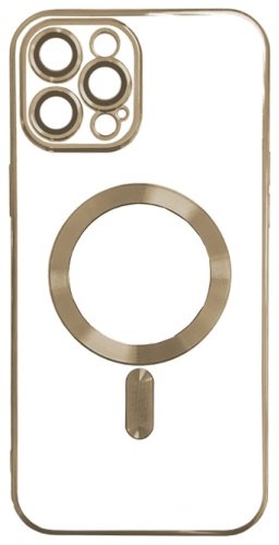 Чехол Smart Case для Apple iPhone 12 Pro Max прозрачный - золотистый - ForteMarket Чехол Smart Case для Apple iPhone 12 Pro Max прозрачный - золотистый купить,952
