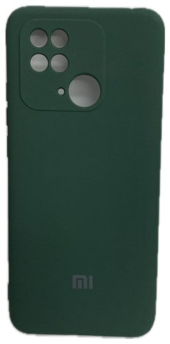 Чехол Для Xiaomi Redmi 10C зеленый купить,884
