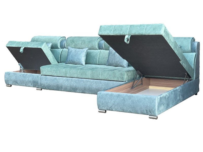 Диван DiMax Лорд 3,70м мятный - ForteMarket Диван DiMax Лорд 3,70м мятный купить,0