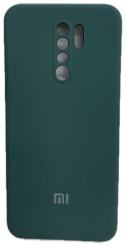 Чехол Для Xiaomi Redmi 9 зеленый купить,884