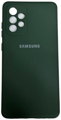 Чехол Для Samsung Galaxy A72 зеленый купить,633