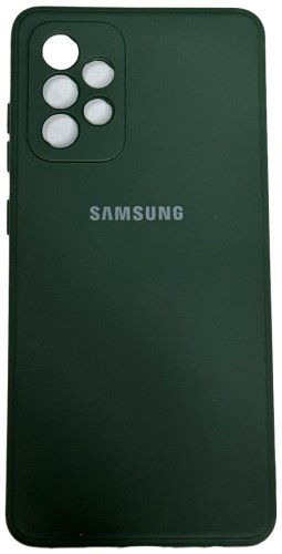 Чехол Для Samsung Galaxy A72 зеленый купить,633
