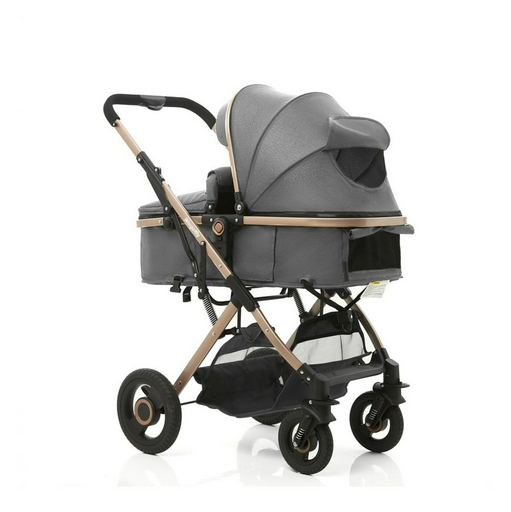 Коляска Prego 321 2в1 серая купить,0