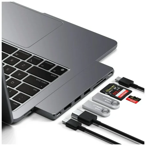 Док-станция Satechi Pro Hub Slim Space Gray
