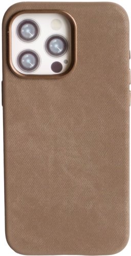Чехол Для Apple iPhone 15 Pro Max коричневый купить,1420