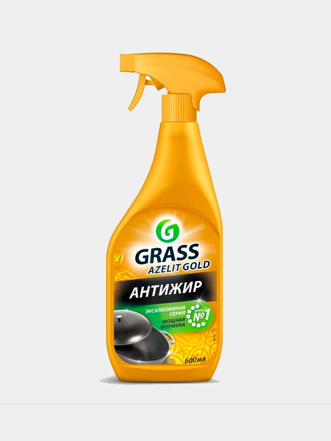 Чистящее средство для кухни Grass Azelit Gold антижир 600 мл купить,NaN