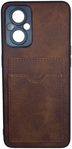 Чехол Для OPPO A96 коричневый купить,1820