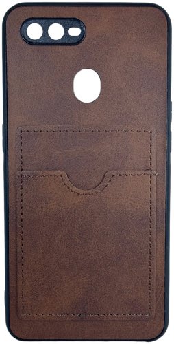 Чехол Для OPPO A5s коричневый купить,1820