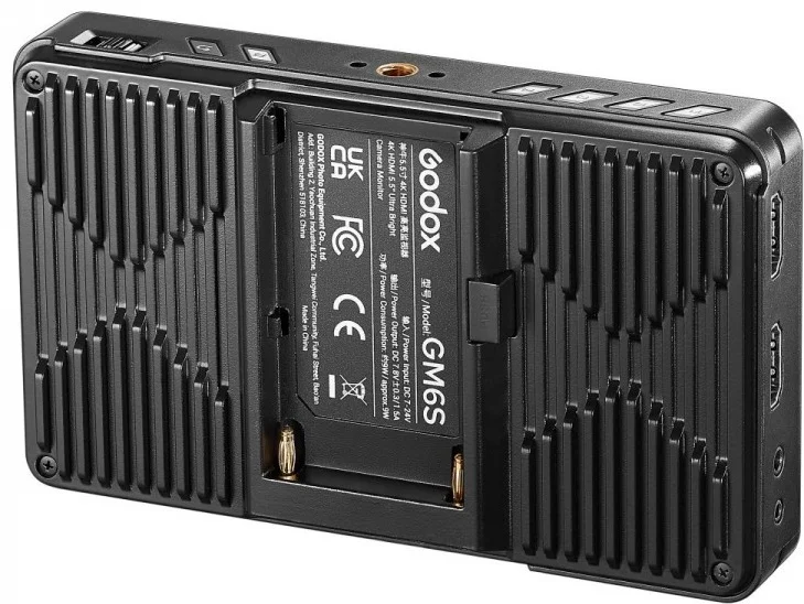 Накамерный монитор Godox GM6S черный