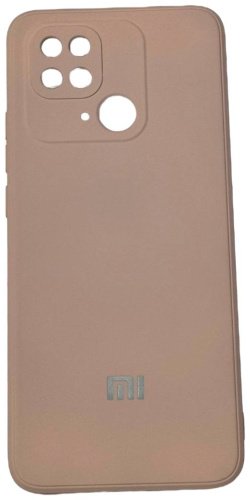 Чехол Для Xiaomi Redmi 10C коричневый купить,900