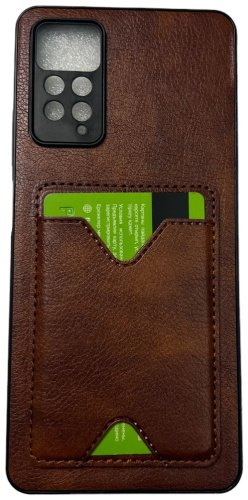 Чехол AAZ для Xiaomi Redmi Note 11 Pro, Redmi Note 12 Pro 4G коричневый - ForteMarket Чехол AAZ для Xiaomi Redmi Note 11 Pro, Redmi Note 12 Pro 4G коричневый купить,749