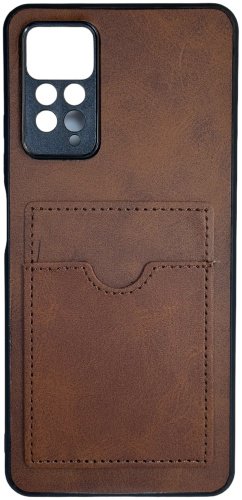 Чехол Для Xiaomi Redmi Note 11 Pro коричневый купить,700