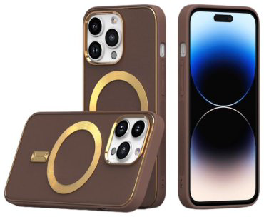 Чехол Для Apple iPhone 13 Pro коричневый купить,1569