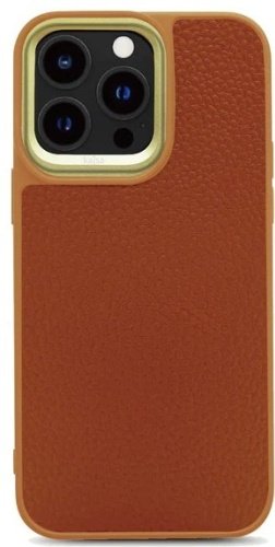 Чехол Kajsa для Apple iPhone 13 Pro коричневый купить,8570