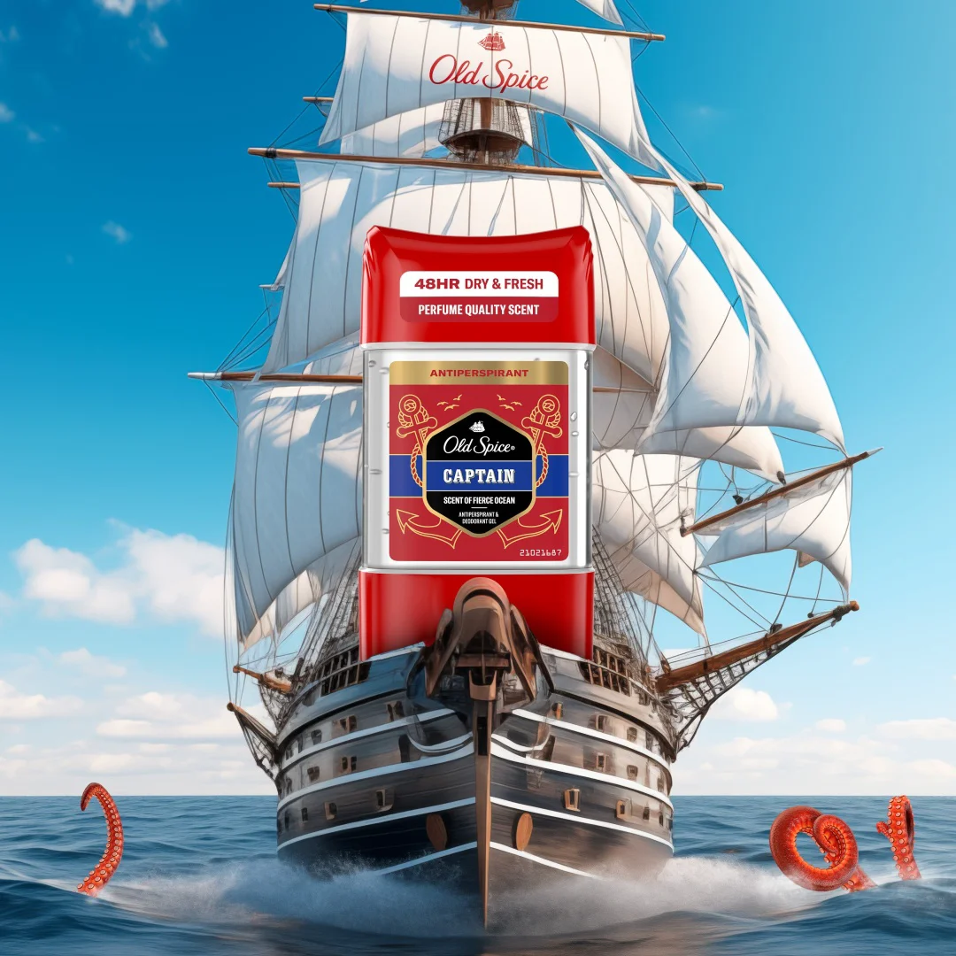 Дезодорант-антиперспирант для мужчин Old Spice Captain 70 мл купить,NaN